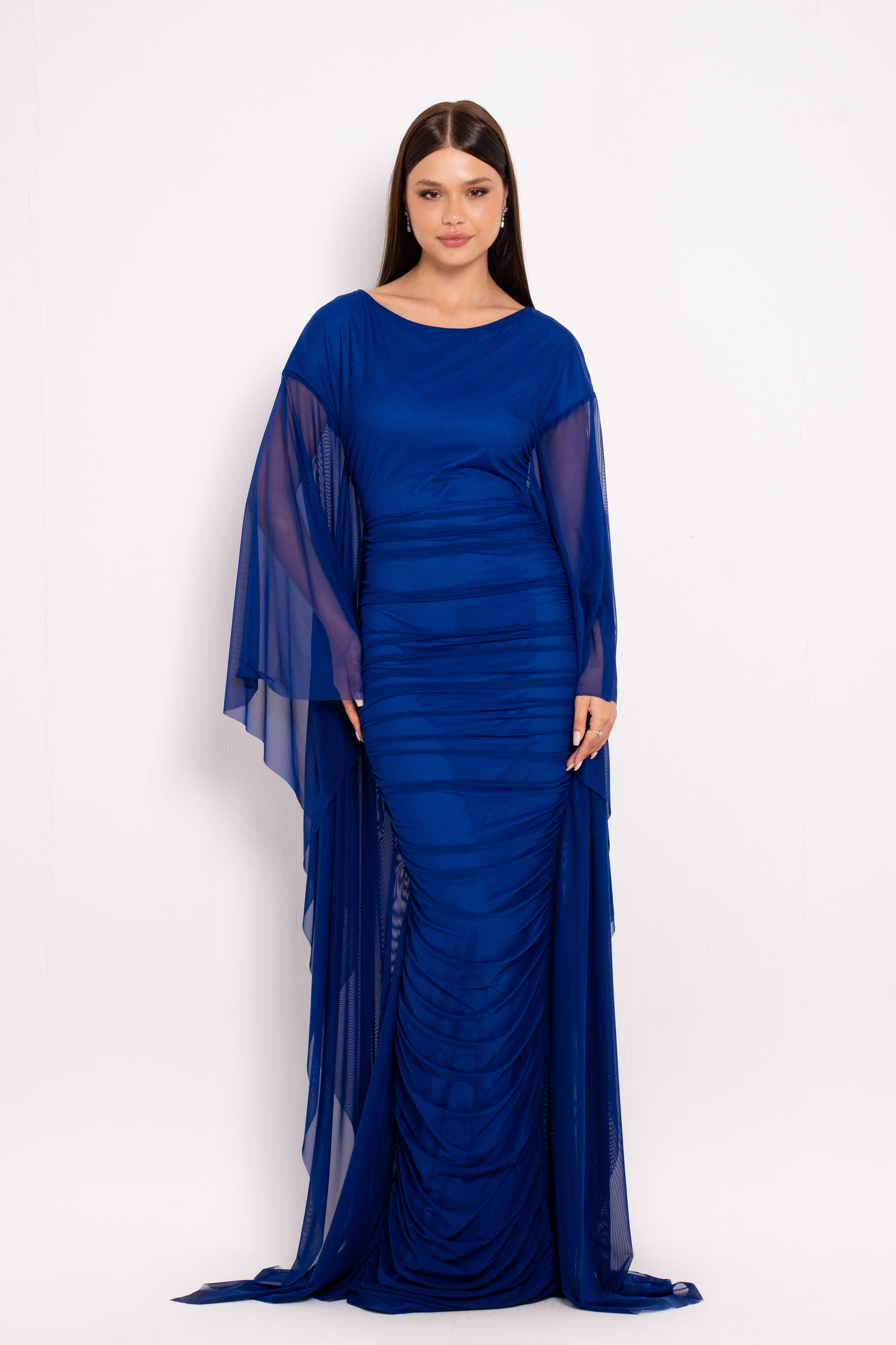 knee length dresses for ladies The Egyptian Rose Long Dress With Tie Front