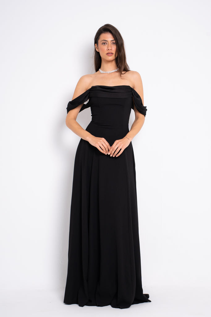 green emerald velvet dress BELN IN EGYPTIAN GOLD  THE NEW ARRIVALS