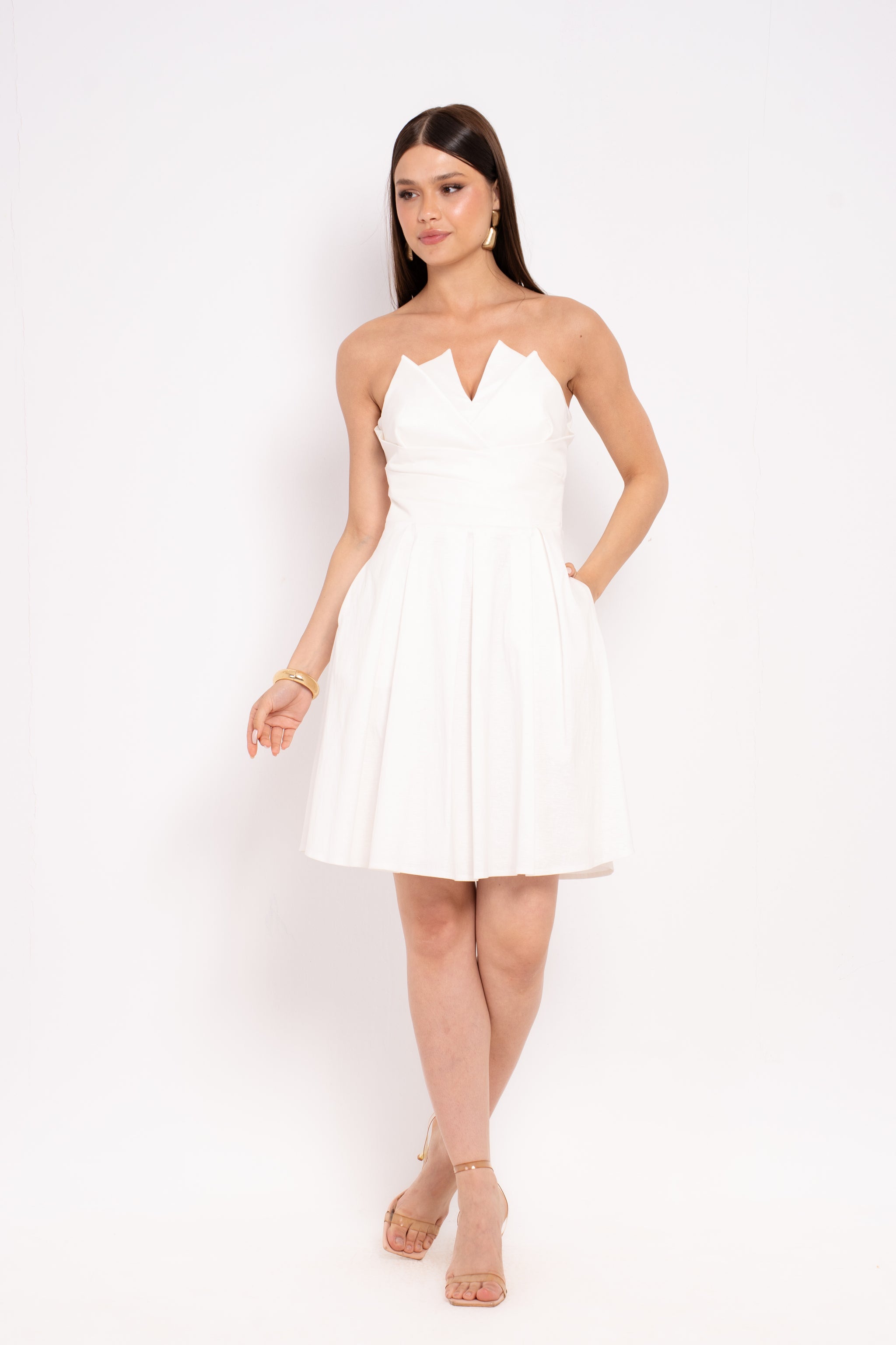 white short ball gown dress egypt Prom Dress In Egypt