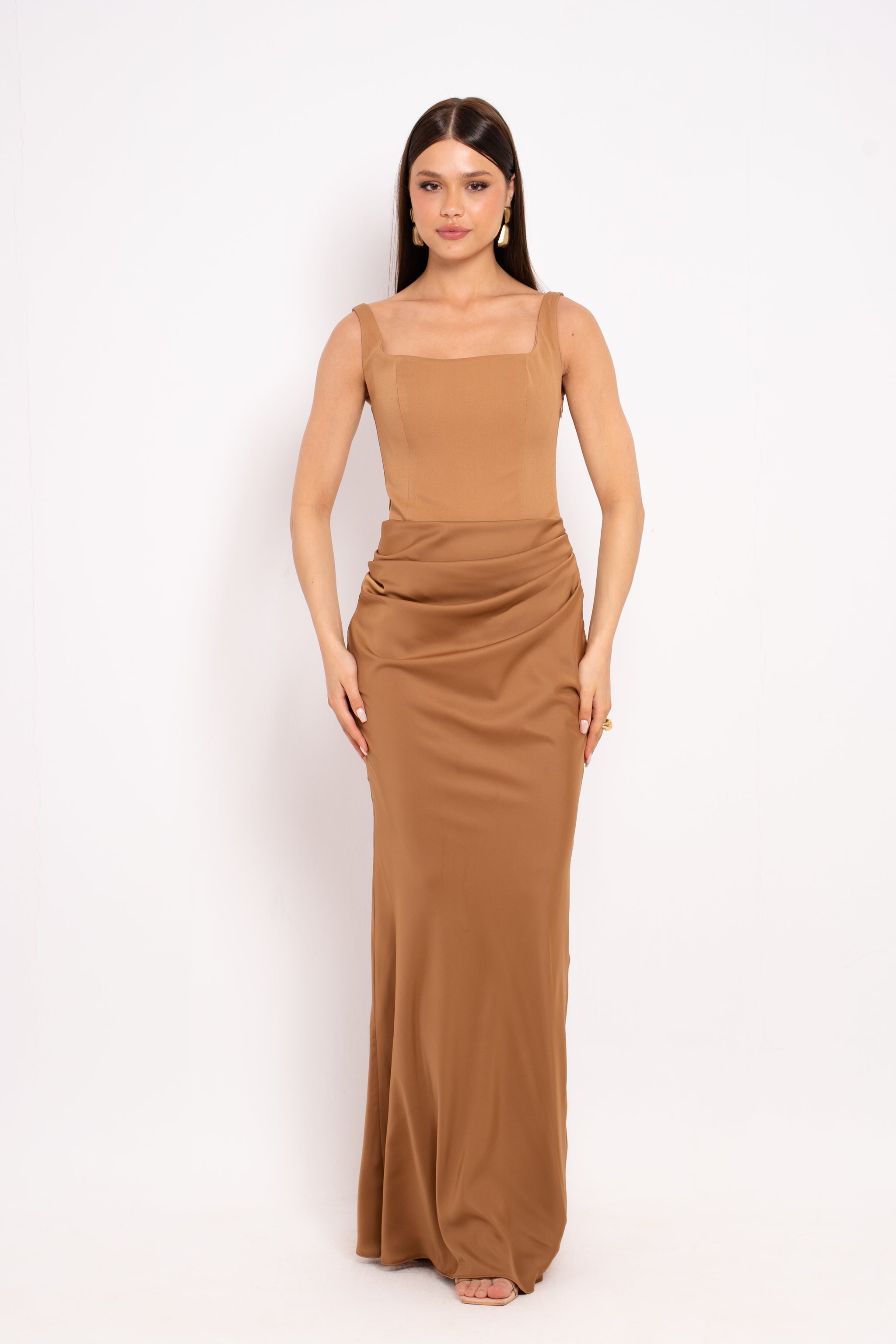chinese dress ladies Vintage Ancient Egyptian Pharaoh Statue Womens Summer Maxi Dress Casual  Spaghetti Strap Sleeveless Sundress S at Amazon Women's Clothing store main image 0